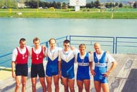 Zagreb 1998.Prvosvibanjska regata  Branimir Vujevic i Marko Dragicevic